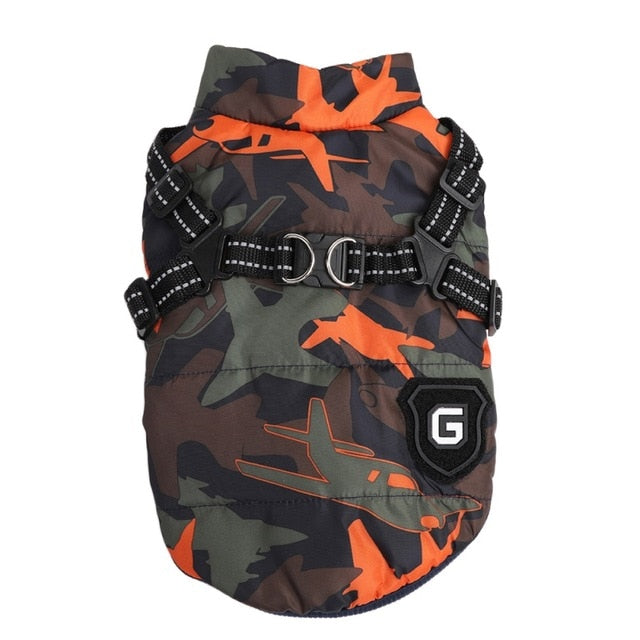 grey-black-orange-dog-winter-coat-warm-jacket-small-medium-dogs-autumn-vest-wickedyo1